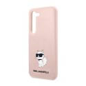 Karl Lagerfeld Silicone NFT Choupette - Case for Samsung Galaxy S23 (Pink)