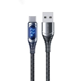 WEKOME WDC-166 Sakin Series - USB-A to USB-C 6A Fast Charging connecting cable 1 m (Tarnish)