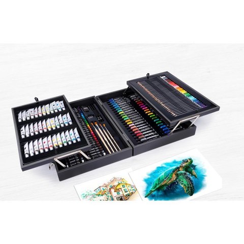 Artico - Art set for painting suitcase 174 pieces