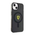 Ferrari Translucent MagSafe - Case for iPhone 14 (Black)