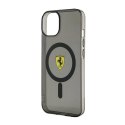 Ferrari Translucent MagSafe - Case for iPhone 14 (Black)