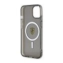 Ferrari Translucent MagSafe - Case for iPhone 14 (Black)