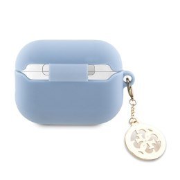 Guess 3D Rubber 4G Diamond Charm - AirPods Pro 2 Case (Blue)