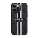 Guess 4G Printed Stripes MagSafe - Case for iPhone 13 Pro Max (Black)