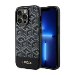 Guess GCube Stripes MagSafe - Case for iPhone 14 Pro Max (Black)