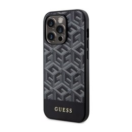 Guess GCube Stripes MagSafe - Case for iPhone 14 Pro Max (Black)