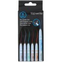 Topwrite - Double line ballpoint pen set 6 elements