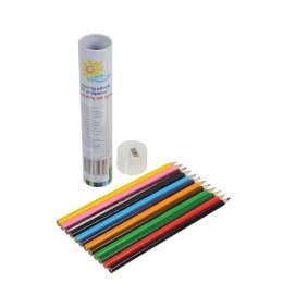 Topwrite - Pencil crayon set of 12 with sharpener