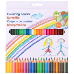 Topwrite - Set of pencil crayons 24 pcs.