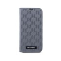 Karl Lagerfeld Booktype Saffiano Monogram - Case for iPhone 14 (Grey)