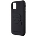 Karl Lagerfeld Rubber Karl Head 3D - Case for iPhone 11 (Black)