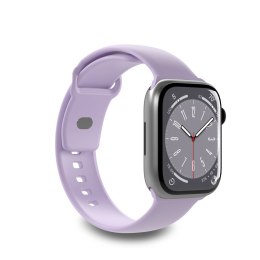 PURO ICON - Elastic strap for Apple Watch 38/40/41 mm (S/M & M/L) (Tech Lavender)