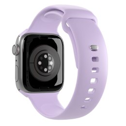 PURO ICON - Elastic strap for Apple Watch 38/40/41 mm (S/M & M/L) (Tech Lavender)