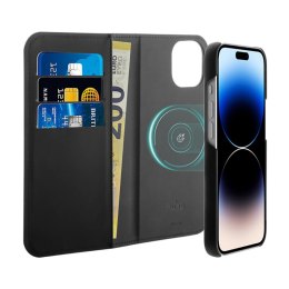 PURO Wallet Detachable - Case 2in1 for iPhone 14 Plus (Black)