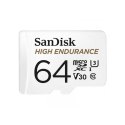 SanDisk High Endurance microSDXC - Memory card 64 GB Class 10 UHS-I 100/40 MB/s with adapter