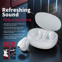 WEKOME VA12 Clip-On - Wireless Bluetooth V5.2 TWS headphones with charging case (White)