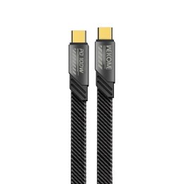 WEKOME WDC-192 Mecha Series - USB-C to USB-C 100W Fast Charging connection cable 1.2m (Tarnish)