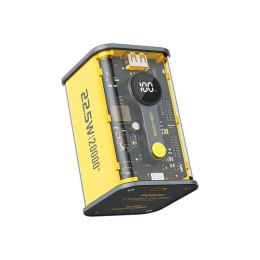 WEKOME WP-337 Vanguard Series - Power bank 20000 mAh PD 20W + QC 22.5W (Yellow)