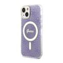 Guess 4G MagSafe - Case for iPhone 14 (Purple)