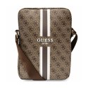 Guess 4G Stripes Tablet Bag - 10" Tablet bag (Brown)