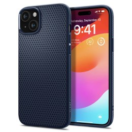 Spigen Liquid Air - Case for iPhone 15 (Navy Blue)