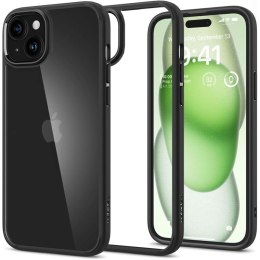 Spigen Ultra Hybrid - Case for iPhone 15 Plus (Matte Black)