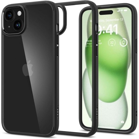 Spigen Ultra Hybrid - Case for iPhone 15 Plus (Matte Black)