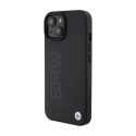 BMW Leather Hot Stamp - Case for iPhone 15 (black)