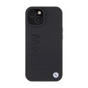 BMW Leather Hot Stamp - Case for iPhone 15 (black)