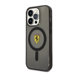 Ferrari Translucent MagSafe - Case for iPhone 14 Pro (Black)