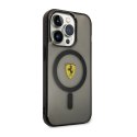 Ferrari Translucent MagSafe - Case for iPhone 14 Pro (Black)