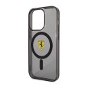 Ferrari Translucent MagSafe - Case for iPhone 14 Pro (Black)