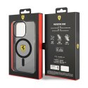 Ferrari Translucent MagSafe - Case for iPhone 14 Pro (Black)