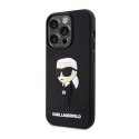 Karl Lagerfeld 3D Rubber NFT Ikonik - Case for iPhone 14 Pro (Black)