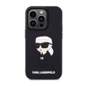 Karl Lagerfeld 3D Rubber NFT Ikonik - Case for iPhone 14 Pro (Black)