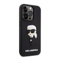 Karl Lagerfeld 3D Rubber NFT Ikonik - Case for iPhone 14 Pro (Black)