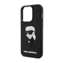 Karl Lagerfeld 3D Rubber NFT Ikonik - Case for iPhone 14 Pro (Black)