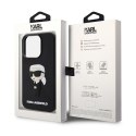 Karl Lagerfeld 3D Rubber NFT Ikonik - Case for iPhone 14 Pro (Black)