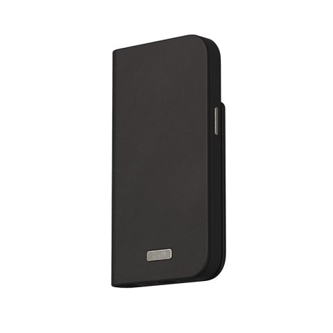 Moshi Overture MagSafe - Leather 3-in-1 Case with Flip cover for iPhone 15 (Midnight Black)