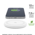 PURO Wireless Charging Station QI - Qi inductive wireless charger (white)