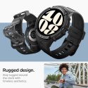 Spigen Rugged Armor Pro - Strap + case for Samsung Galaxy Watch 6 40 mm (Black)