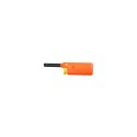 BBQ - Gas lighter for barbecue / kitchen 14 cm 2 pcs. (orange / green)