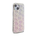 Hello Kitty IML Gradient Electrop Crowded Kitty Head - iPhone 15 Case (pink)