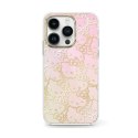 Hello Kitty IML Gradient Electrop Crowded Kitty Head - iPhone 15 Case (pink)