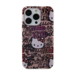 Hello Kitty IML Tags Graffiti - iPhone 15 Case (pink)