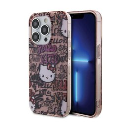 Hello Kitty IML Tags Graffiti - iPhone 15 Pro Max case (pink)