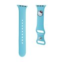 Hello Kitty Silicone Kitty Head - Strap for Apple Watch 38/40/41 mm (blue)