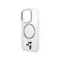 Karl Lagerfeld IML NFT Karl & Choupette MagSafe - Case for iPhone 13 Pro (Transparent)