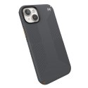 Speck Presidio2 Grip Magsafe - Case for iPhone 15 Plus / iPhone 14 Plus (Charcoal Grey / Cool Bronze / White)