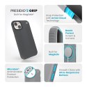 Speck Presidio2 Grip Magsafe - Case for iPhone 15 Plus / iPhone 14 Plus (Charcoal Grey / Cool Bronze / White)